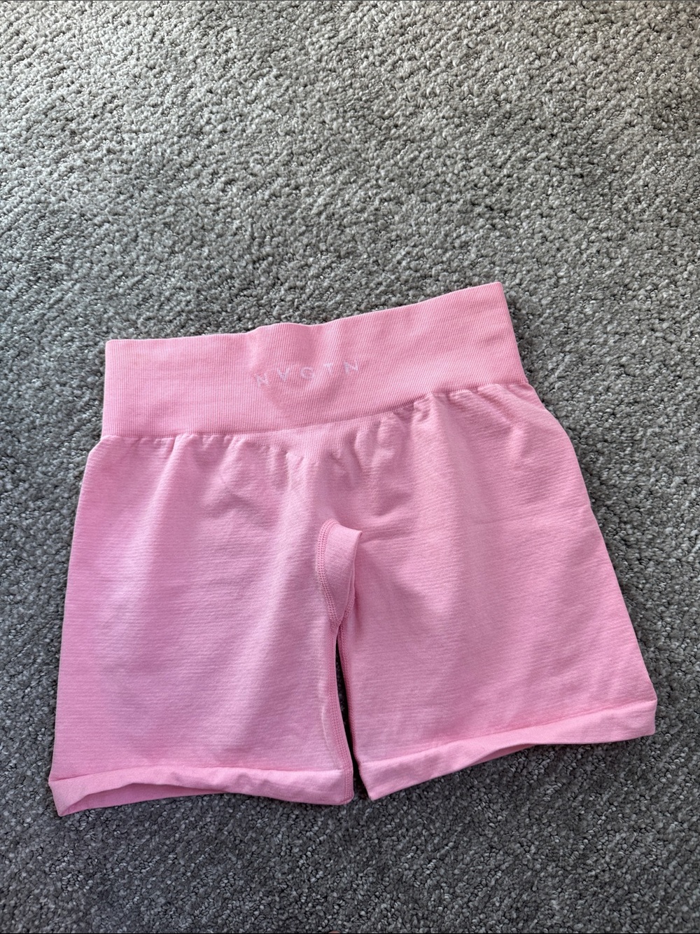 NVGTN Girls Pink Seamless Bike Shorts